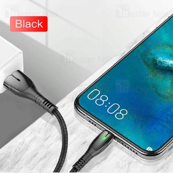 کابل Type C یسیدو Yesido CA43 Metal Charging Cable توان 2.4 آمپر