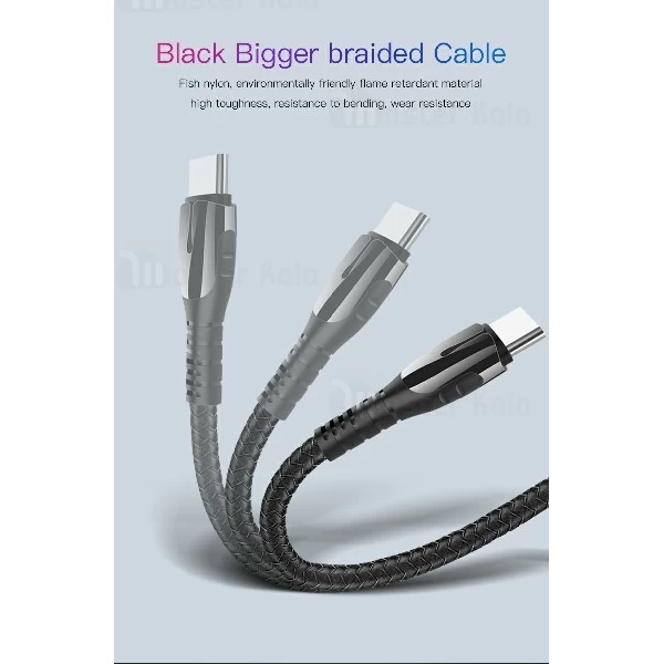 کابل Type C یسیدو  Yesido CA45 Super Fast Cable 5A سوپر شارژ QC3.0