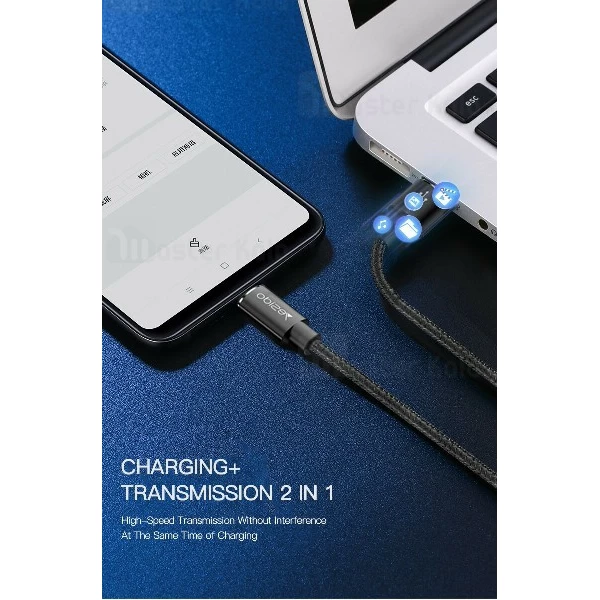 کابل Type C یسیدو Yesido CA46 Timing Cut Off 5A دارای قطع کن تایمر دار