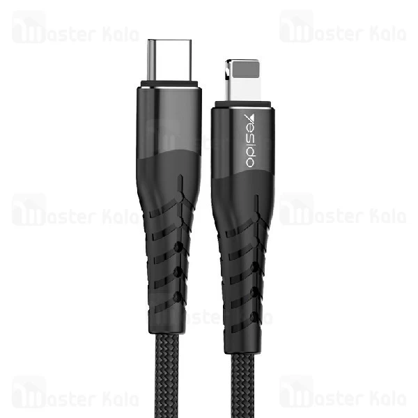 کابل لایتنینگ یسیدو Yesido CA48 PD Fast Type-C To Lightning توان 18 وات