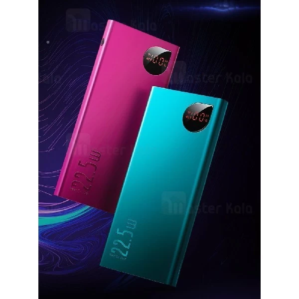 پاوربانک 10000 فست شارژ بیسوس Baseus Adaman Metal Digital Display QC3.0 PPIMDA-B0A