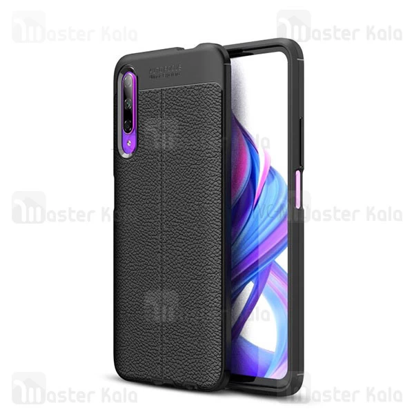 قاب طرح چرم Huawei Honor 9X Auto Focus Jelly Case