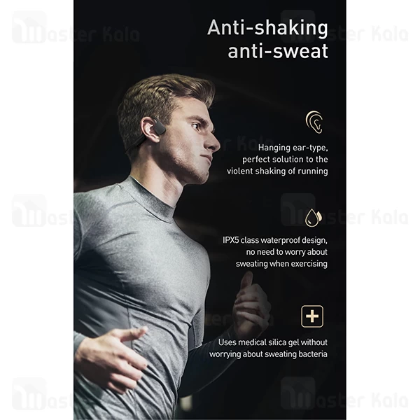 هندزفری بلوتوث القایی بیسوس Baseus BC10 Bone Conduction IPX5