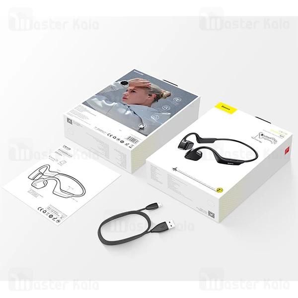 هندزفری بلوتوث القایی بیسوس Baseus BC10 Bone Conduction IPX5