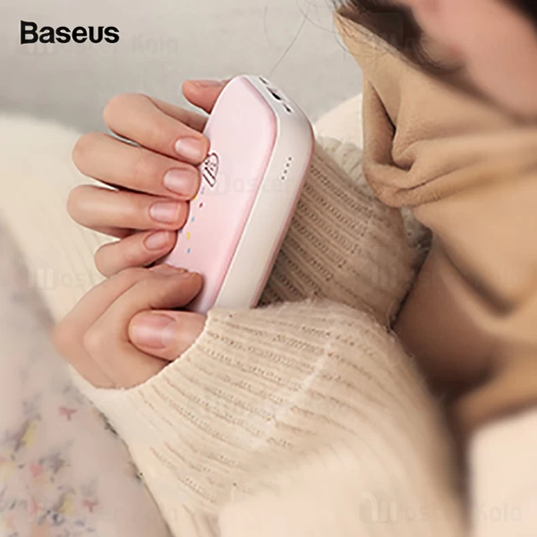 پاوربانک 10000 و گرم کن دستی بیسوس Baseus Mini Q PPALL-CXQ03 PowerBank 10000mAh