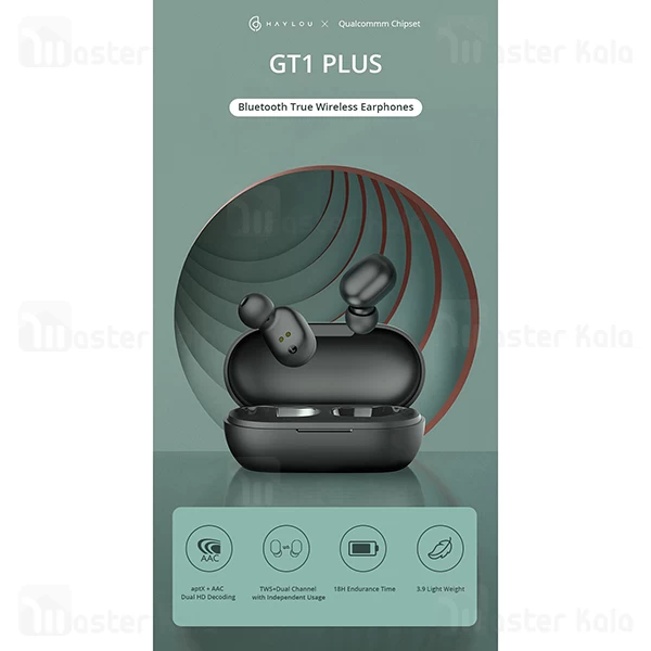 هندزفری بلوتوث دو تایی شیائومی هایلو Haylou GT1 Plus