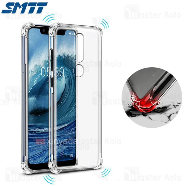 قاب ژله ای ضد ضربه نوکیا Nokia 7.1 2018 Smtt ShockProof AirBag