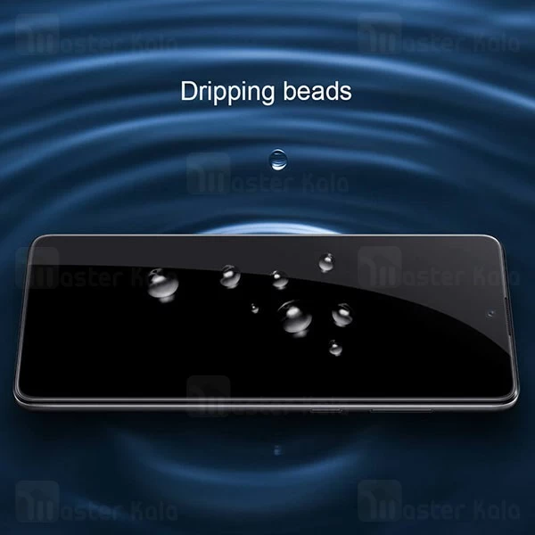 محافظ صفحه شیشه ای تمام چسب تمام صفحه نیلکین Samsung Galaxy A71 2019 3D CP+ Max