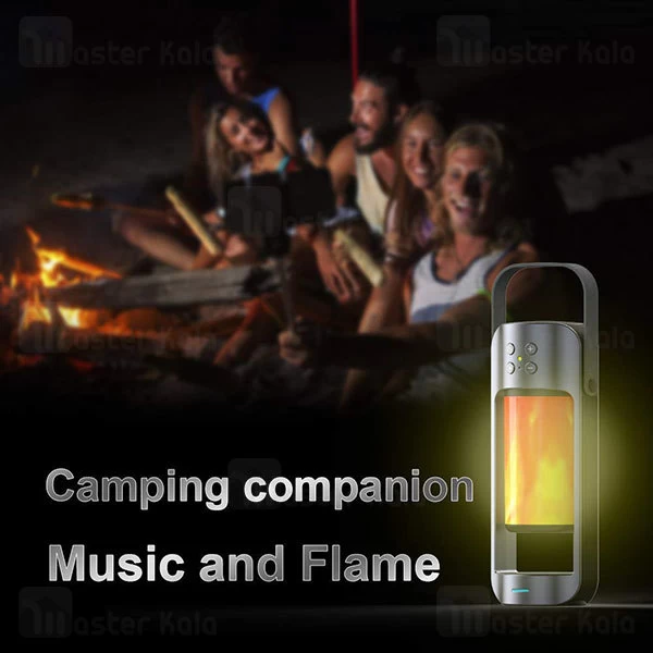 اسپیکر بلوتوث و شارژر وایرلس SelfieCom Alpha Bluetooth Speaker 10W