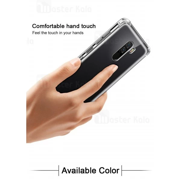 قاب ژله ای ضد ضربه Xiaomi Poco F1 / Pocophone F1 Smtt ShockProof AirBag