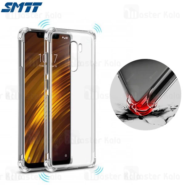 قاب ژله ای ضد ضربه Xiaomi Poco F1 / Pocophone F1 Smtt ShockProof AirBag