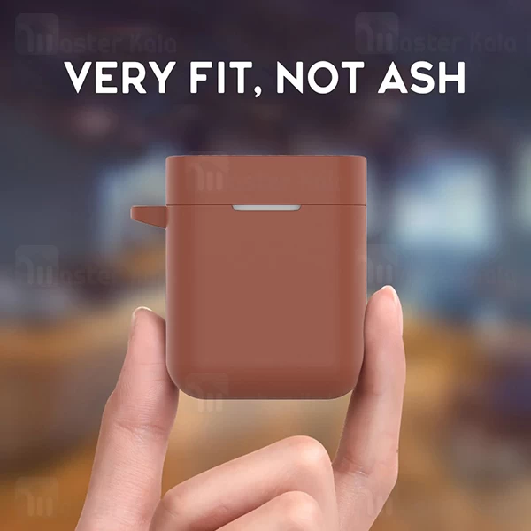 کاور محافظ سیلیکونی شیائومی Xiaomi Mi Air True / Mi True Earphones Lite TWSEJ03WM همراه با قلاب آویز