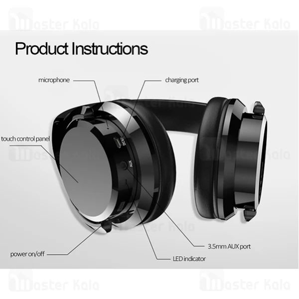هدفون بلوتوث زیلوت Zealot B21 Super Bass Wireless Headphone