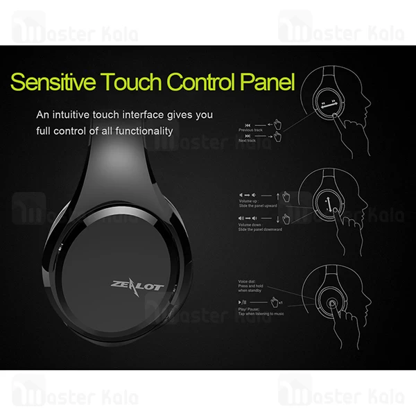 هدفون بلوتوث زیلوت Zealot B21 Super Bass Wireless Headphone
