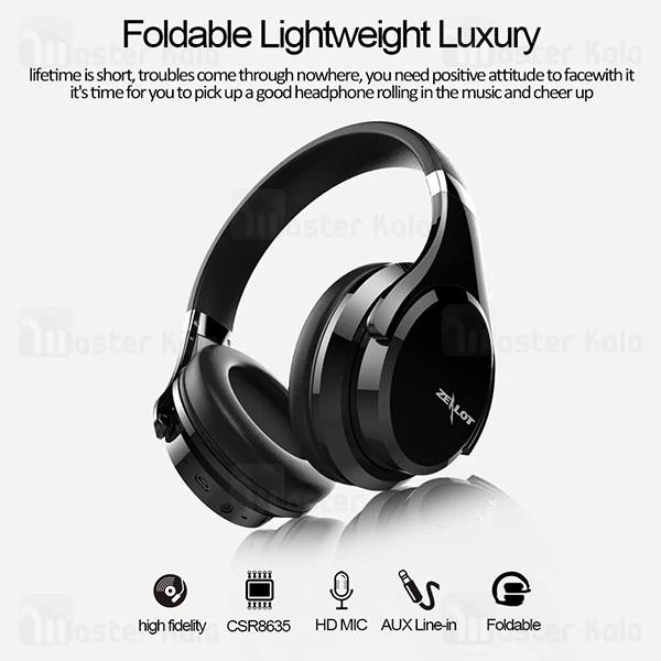 هدفون بلوتوث زیلوت Zealot B21 Super Bass Wireless Headphone