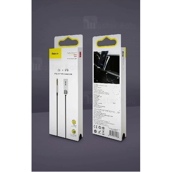 گیرنده صوتی بلوتوثی بیسوس Baseus BA01 Wireless Adapter Cable CABA01-01