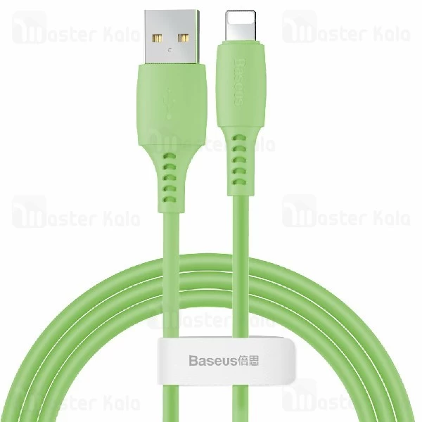 کابل لایتنینگ بیسوس Baseus Coloful Data Cable CALDC-06 توان 2.4 آمپر