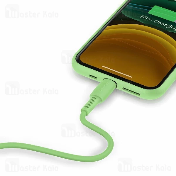 کابل لایتنینگ بیسوس Baseus Coloful Data Cable CALDC-06 توان 2.4 آمپر