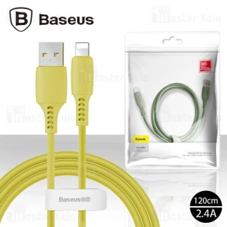 کابل لایتنینگ بیسوس Baseus Colourful Data Cable CALDC-06 توان 2.4 آمپر