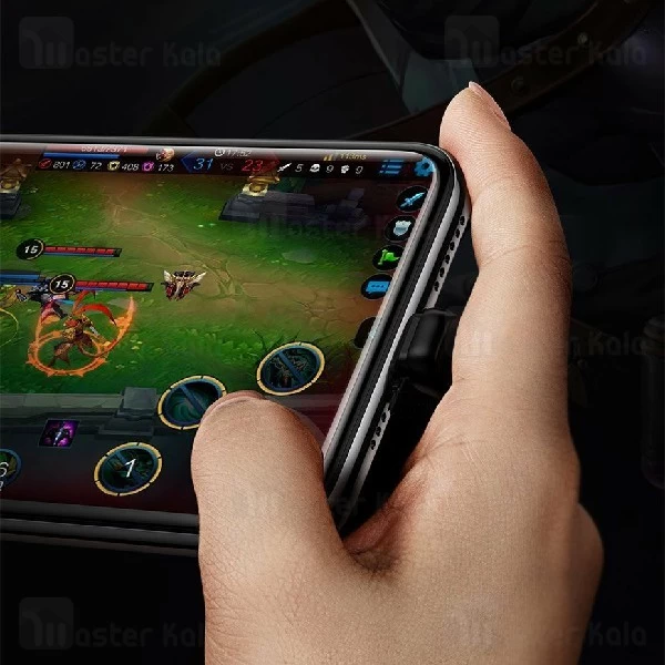 کابل تبدیل لایتنینگ اتصال همزمان هندزفری و شارژر بیسوس Baseus L47 3 in 1 Adapter CALL47-01