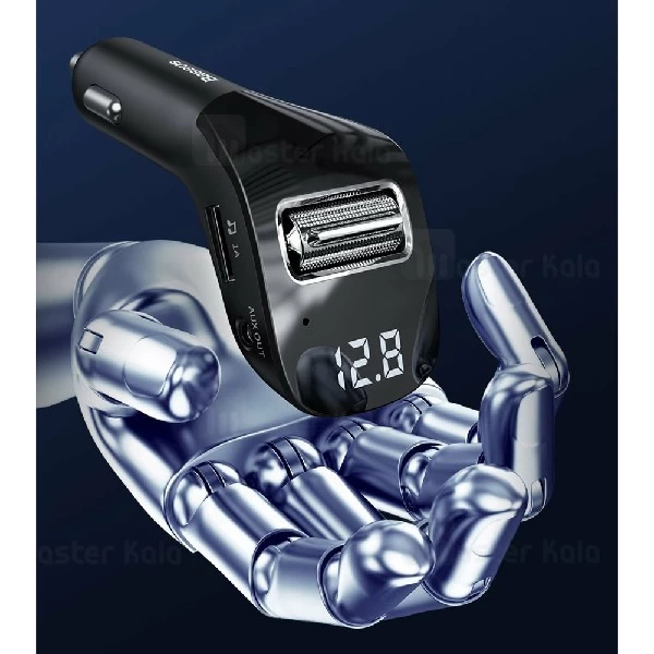 شارژر فندکی و پخش کننده بلوتوث بیسوس Baseus Streamer F40 MP3 Car Charger CCF40-01