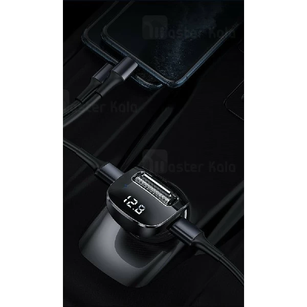 شارژر فندکی و پخش کننده بلوتوث بیسوس Baseus Streamer F40 MP3 Car Charger CCF40-01