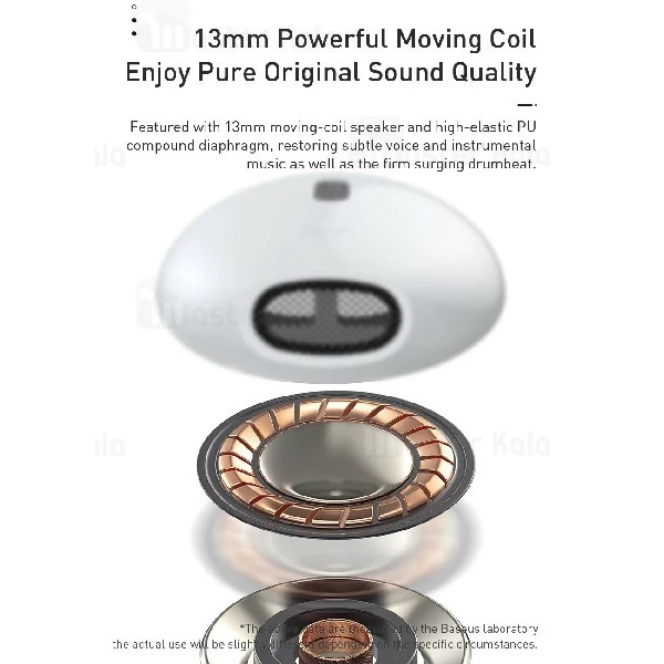 هندزفری بلوتوث دوتایی بیسوس Baseus W04 True Wireless Earphone NGW04 طرح ایرپاد