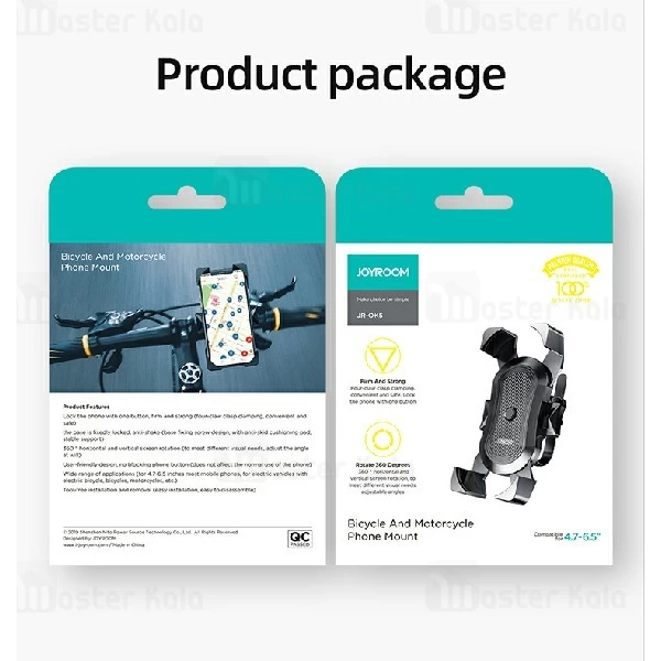 هولدر جویروم Joyroom JR-OK5 Bicycle Holder مناسب دوچرخه و موتور
