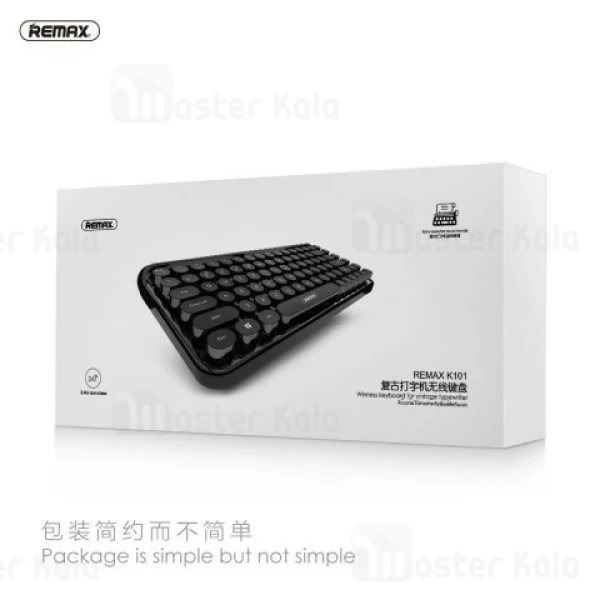 کیبورد بلوتوثی ریمکس REMAX K101 Wireless 2.4G Bluetooth Keyboard