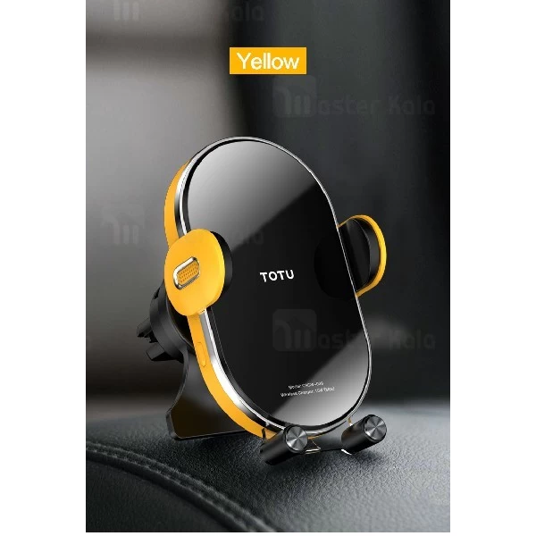 هولدر و شارژر وایرلس 15 وات TOTU CACW-039 Bumblebee Wireless Charger ابعاد 4 تا 6.5 اینچ