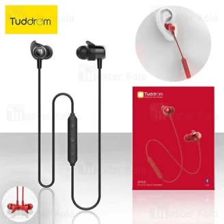 هندزفری بلوتوث گردنی تادروم Tuddrom SP100 Bluetooth Earphone IPX5 طراحی مگنتی + کیف