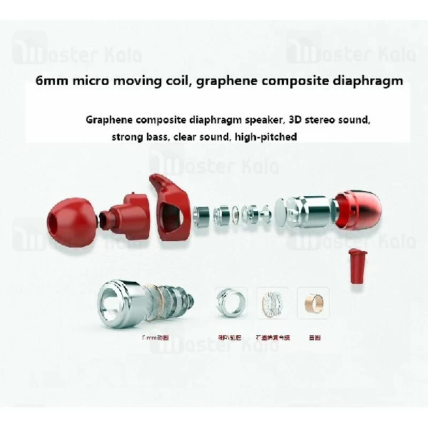 هندزفری بلوتوث تادروم Tuddrom SP100 Bluetooth Earphone IPX5 طراحی مگنتی + کیف