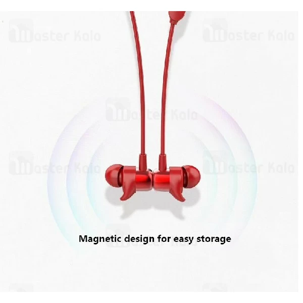 هندزفری بلوتوث تادروم Tuddrom SP100 Bluetooth Earphone IPX5 طراحی مگنتی + کیف