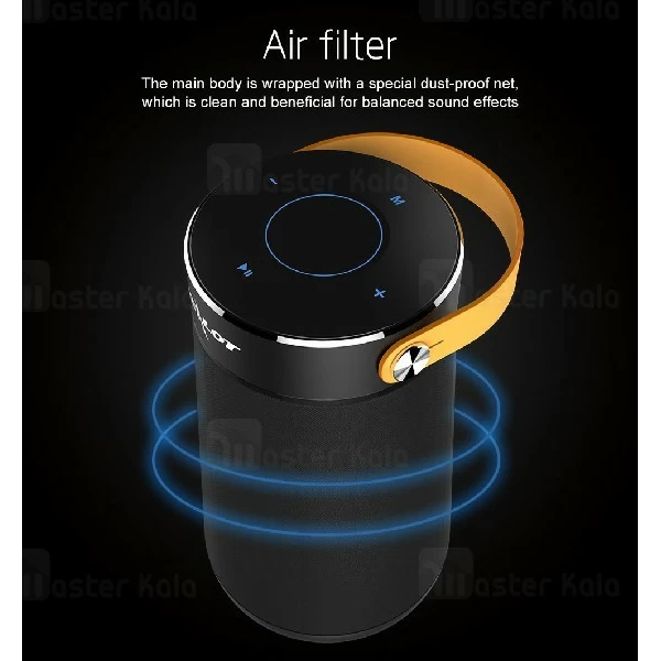 اسپیکر بلوتوث زیلوت Zealot S21 Touch Panel Bluetooth Speaker 10W