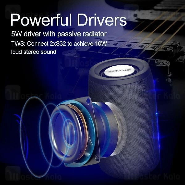 اسپیکر بلوتوث زیلوت Zealot S32 Bluetooth Speaker 5W