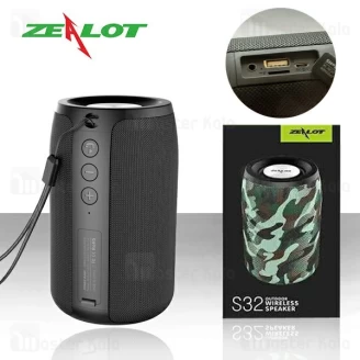 اسپیکر بلوتوث زیلوت Zealot S32 Bluetooth Speaker 5W