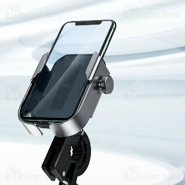 هولدر دوچرخه و موتور بیسوس Baseus Armor Motorcycle Holder SUKJA-01 ابعاد 4 تا 6.5 اینچ