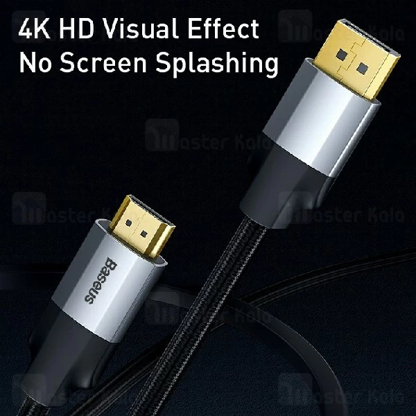 کابل HDMI بیسوس Baseus DP Male To HDMI Male 4K CAKSX-H0G