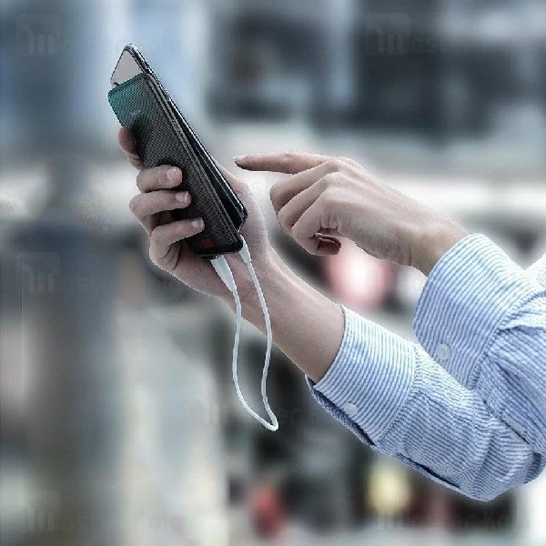 پاوربانک 10000 بیسوس Baseus Gentleman Power Bank PPLN-A01 دارای چراغ قوه