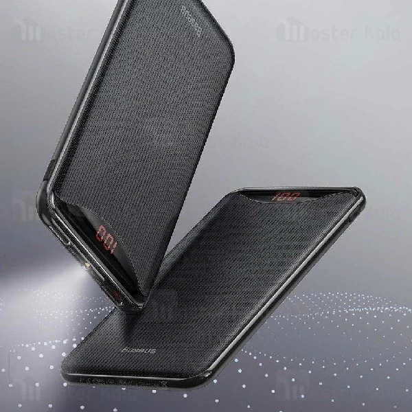 پاوربانک 10000 بیسوس Baseus Gentleman Power Bank PPLN-A01 دارای چراغ قوه