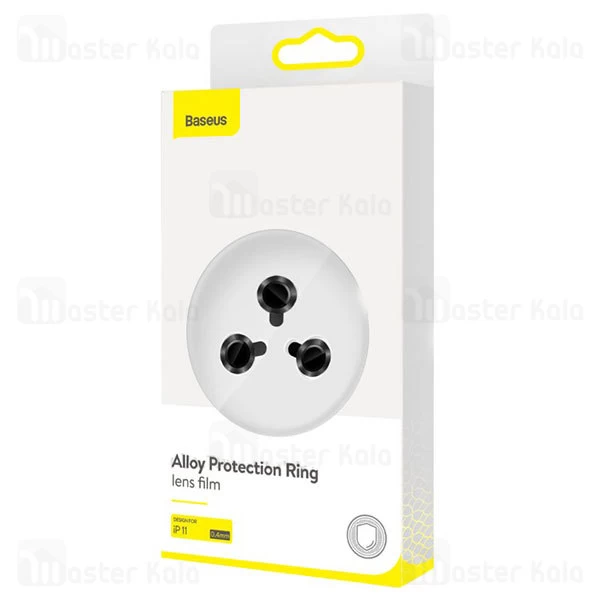 محافظ لنز دوربین فلزی بیسوس Apple iPhone 11 Pro / 11 Pro Max Baseus Alloy Protection Ring Lens Film 