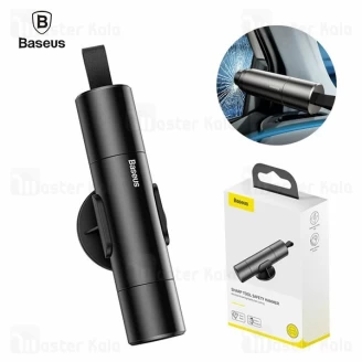 چکش اضطراری بیسوس Baseus Sharp Tool Safety Hammer CRSFH-0G دارای کاتر کمربند