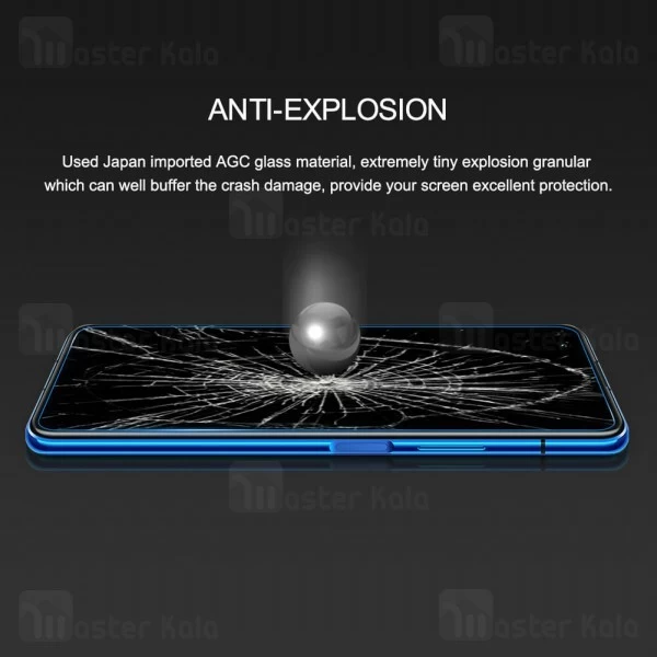 محافظ صفحه شیشه ای نیلکین هواوی Huawei Honor V30 / V30 Pro Nillkin H+ Pro + محافظ لنز