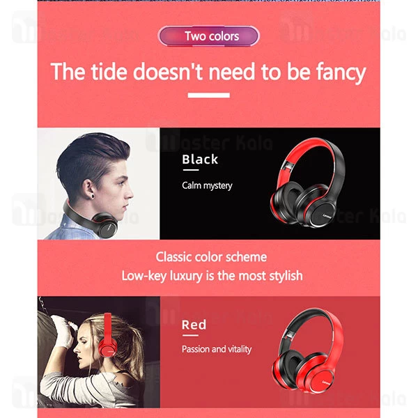 هدفون بلوتوث لنوو Lenovo HD200 Bluetooth Headphones