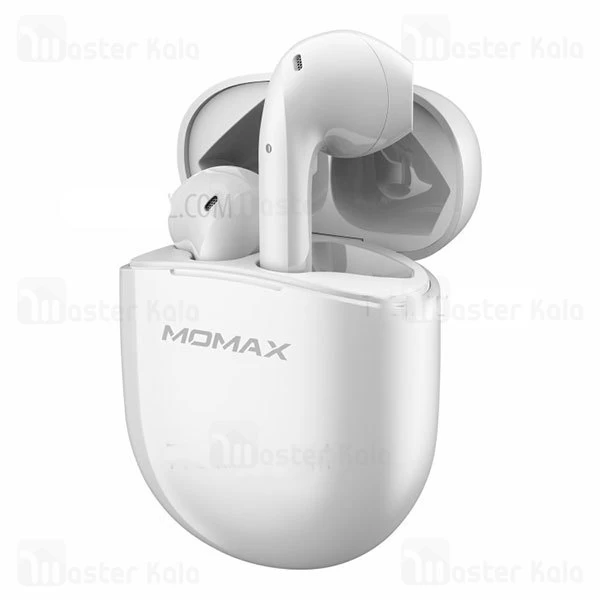 هندزفری بلوتوث دوگوش مومکس Momax Pills Lite BT2 Bluetooth Earbuds به همراه داک شارژ