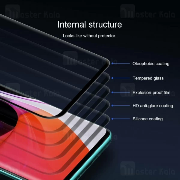 گلس Xiaomi Mi 10 / Mi 10 Pro Nillkin 3D CP+ Max Glass Screen