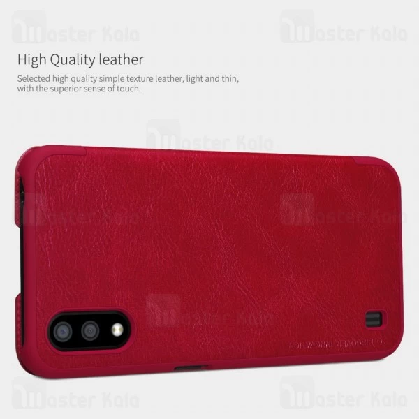 کیف چرمی Samsung Galaxy A01 / A015 Nillkin Qin Leather Case