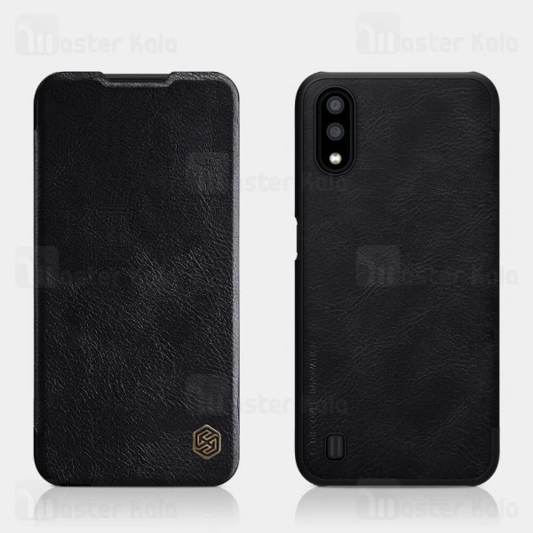 کیف چرمی Samsung Galaxy A01 / A015 Nillkin Qin Leather Case
