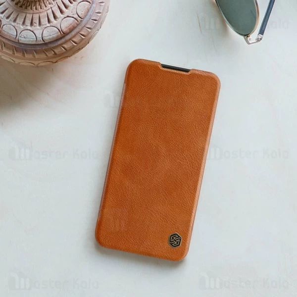 کیف چرمی Samsung Galaxy A01 / A015 Nillkin Qin Leather Case