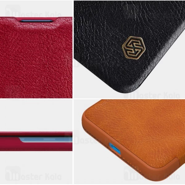 کیف چرمی Xiaomi Mi 10 / Mi 10 Pro 5G Nillkin Qin Leather Case